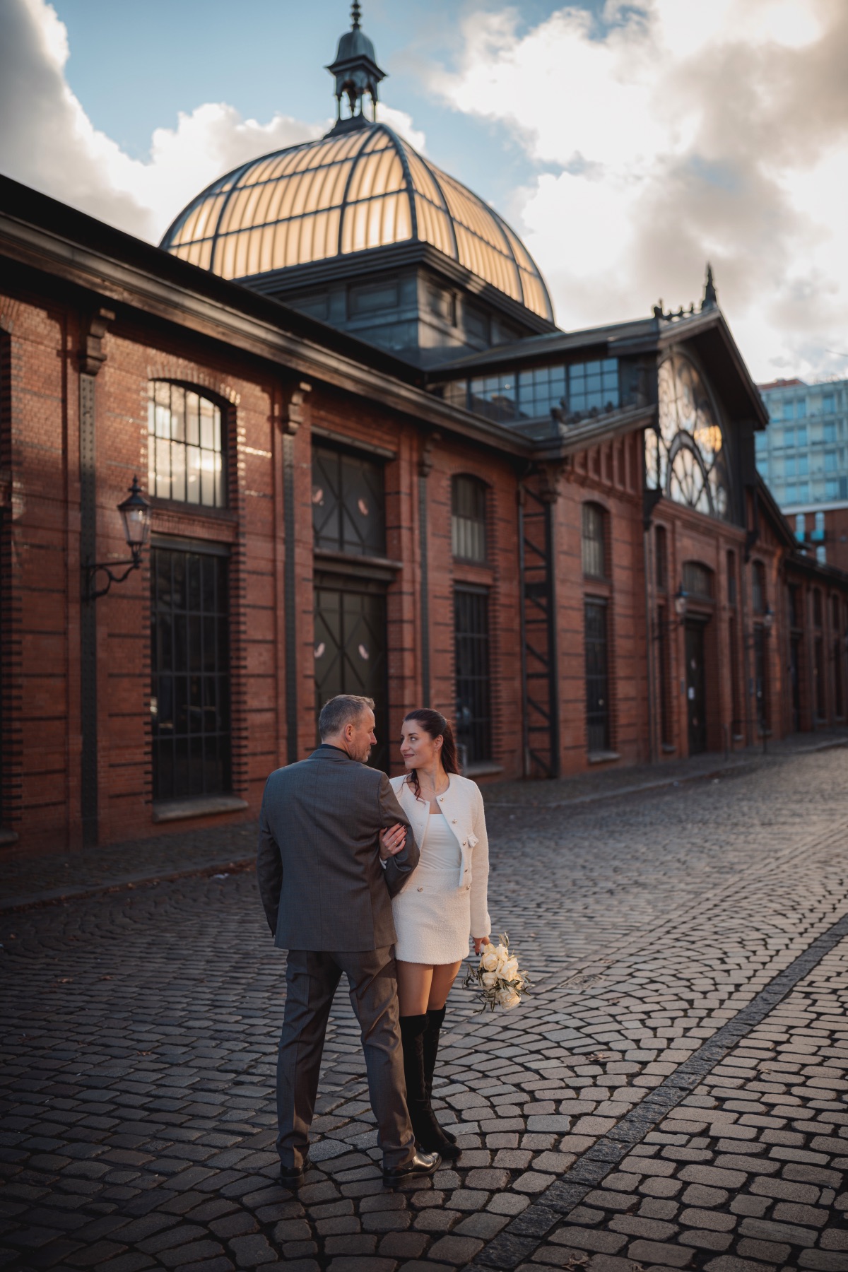 Spaziergang zu zweit