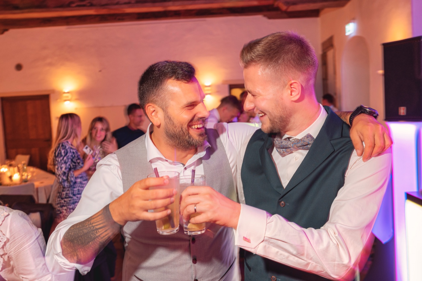 Abendstimmung und Party bis zum letzten Song