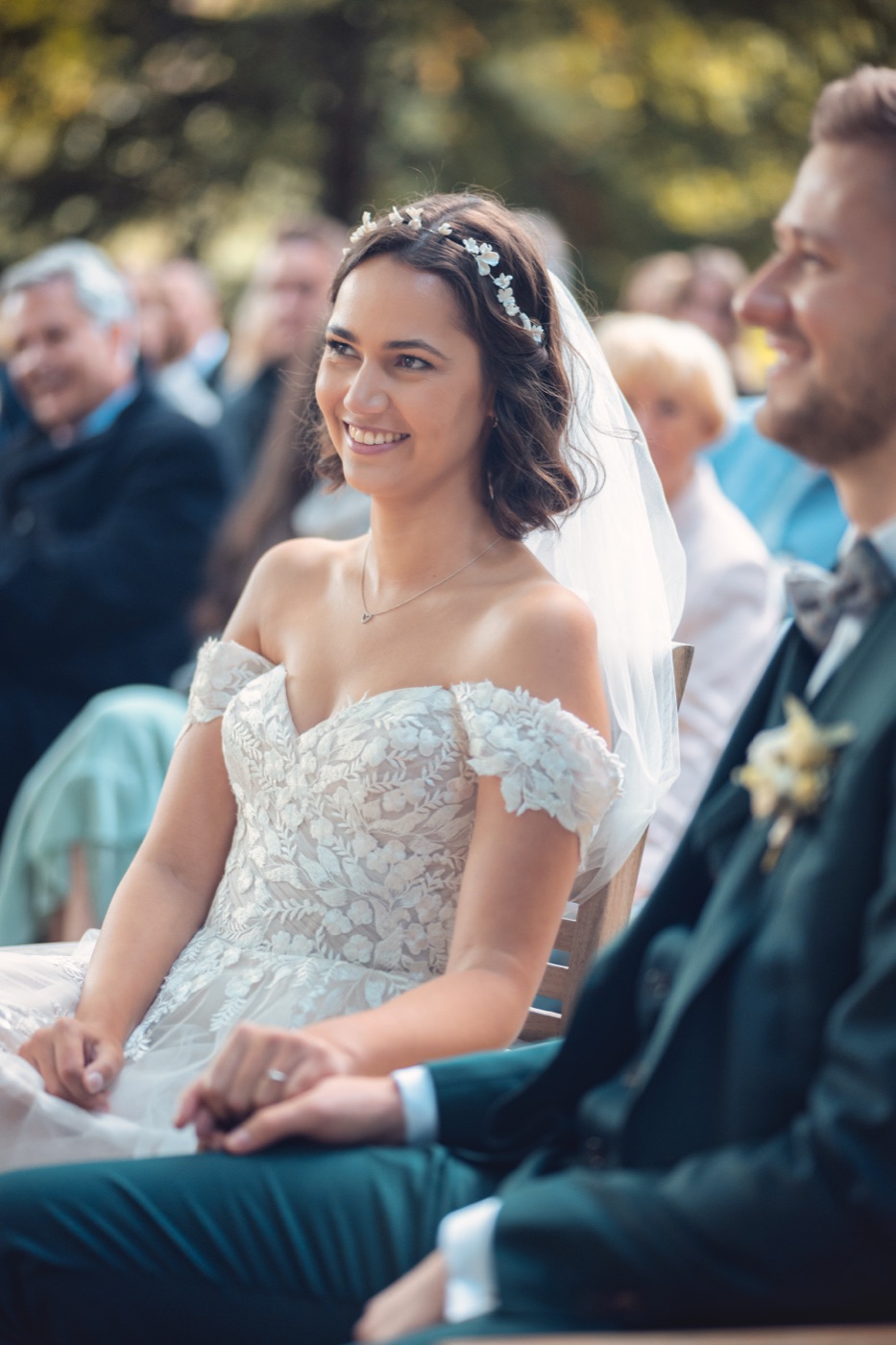 Freie Trauung unter freiem Himmel am Schloss Reinbek