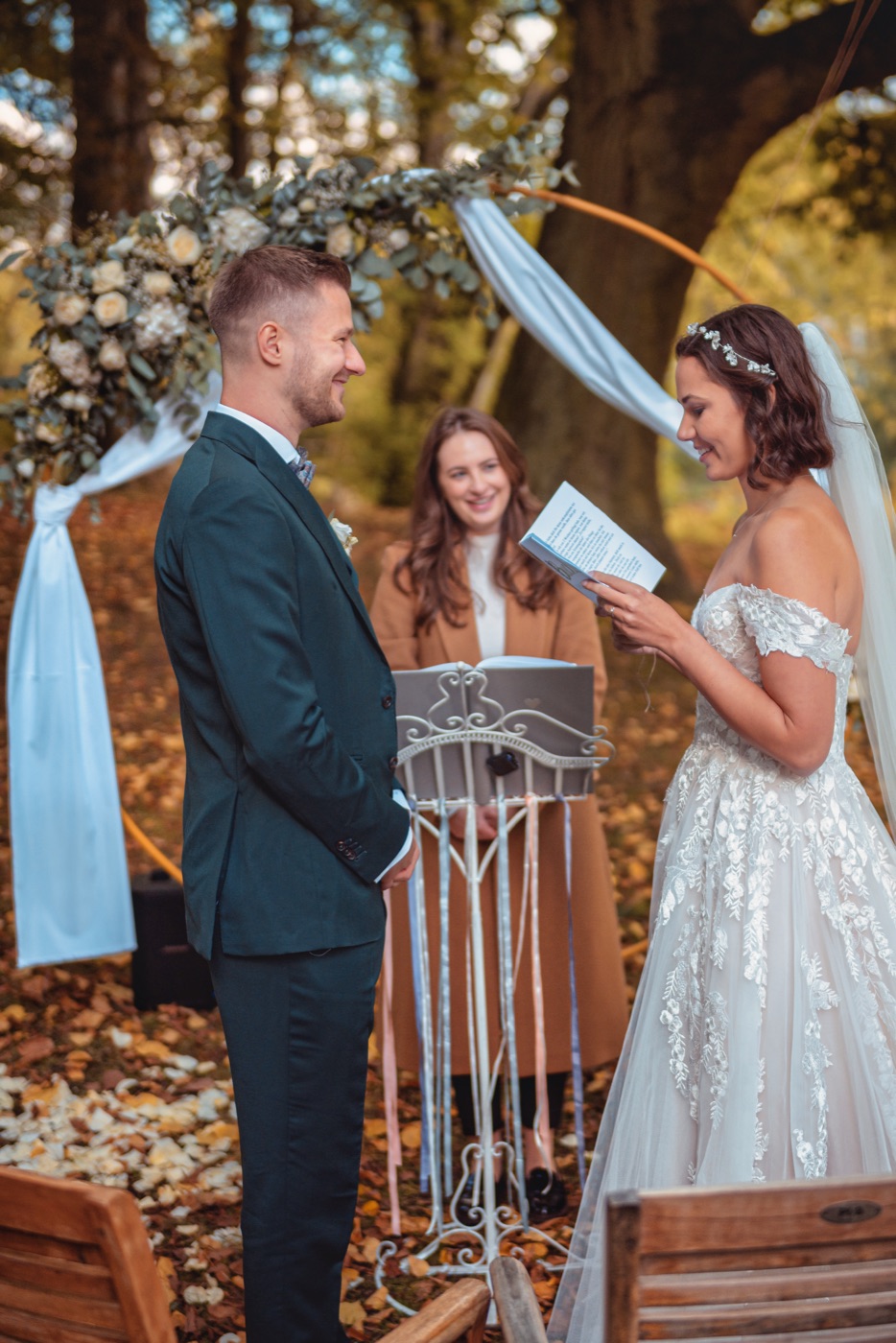 Freie Trauung unter freiem Himmel am Schloss Reinbek