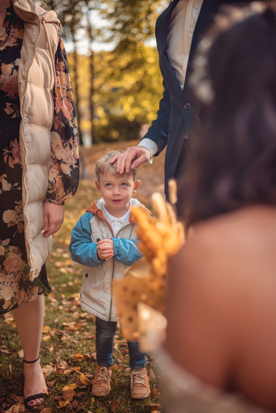 Brautpaarshooting nach der Trauung im Schlosspark Reinbek