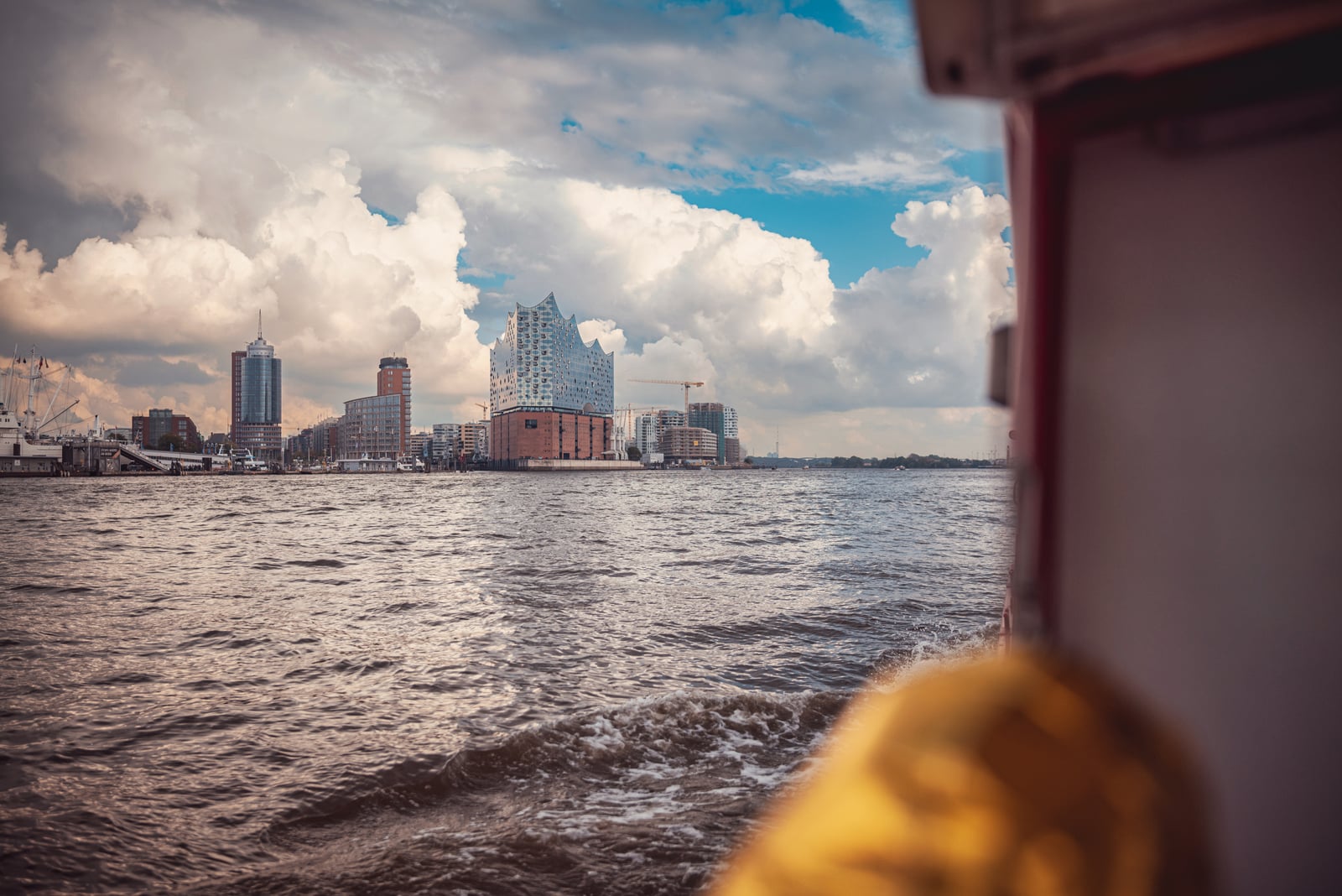 Barkasse auf der Alster – Hochzeit auf dem Wasser