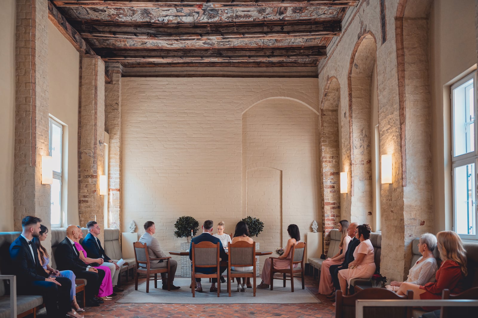 Brautpaar im Heinrich-Heine-Haus Lüneburg