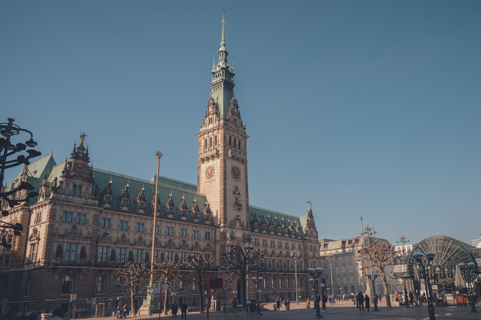 Trauung im Phönixsaal des Hamburger Rathauses
