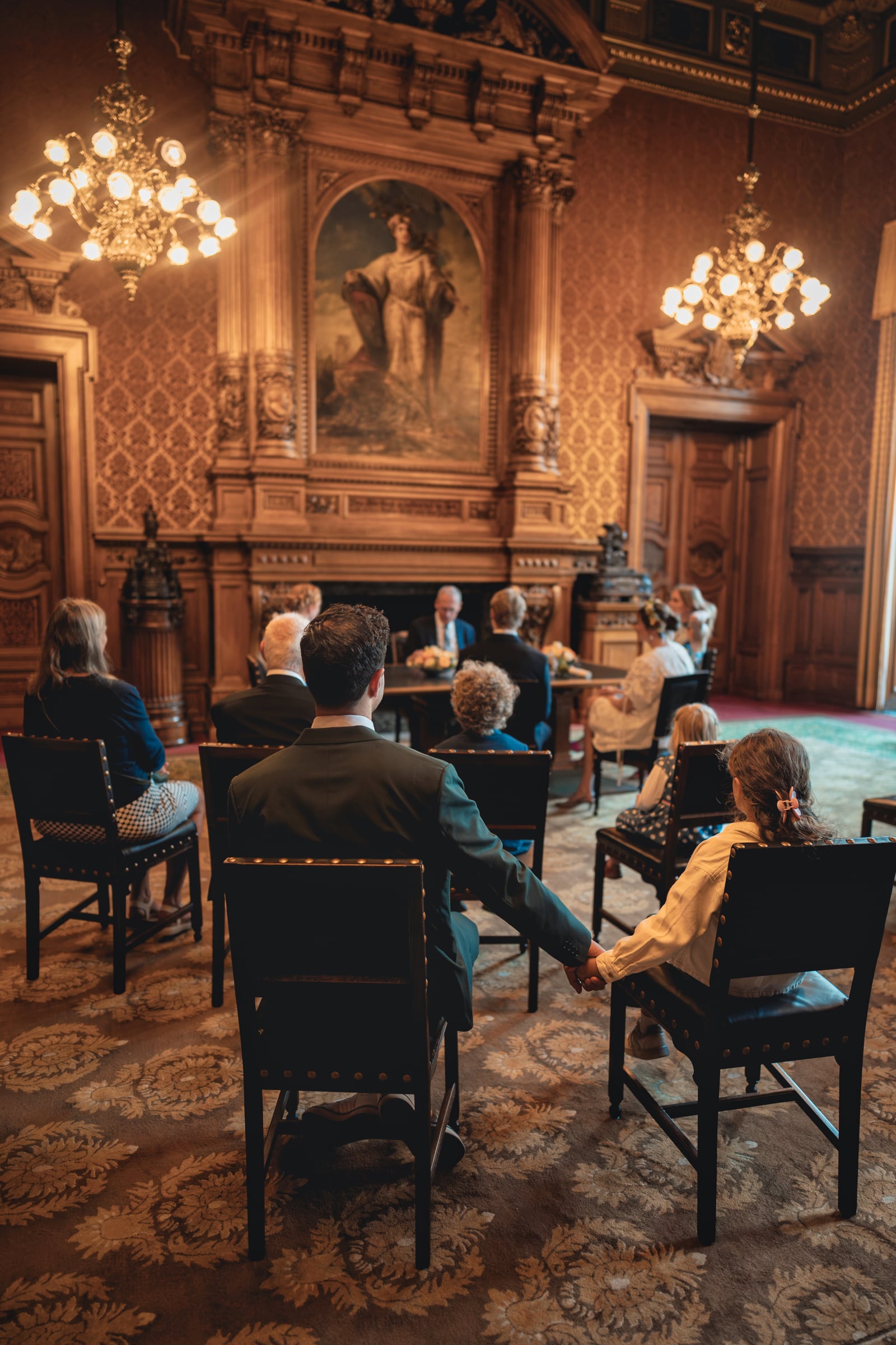 Trauzimmer im Hamburger Rathaus