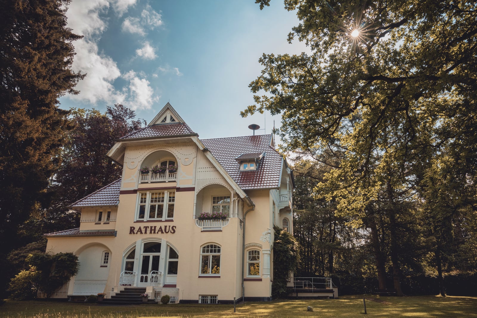 Trauung im Standesamt Aumühle