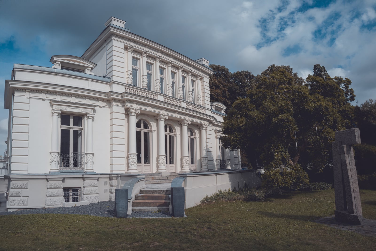 Innenansicht der Weißen Villa Elmshorn