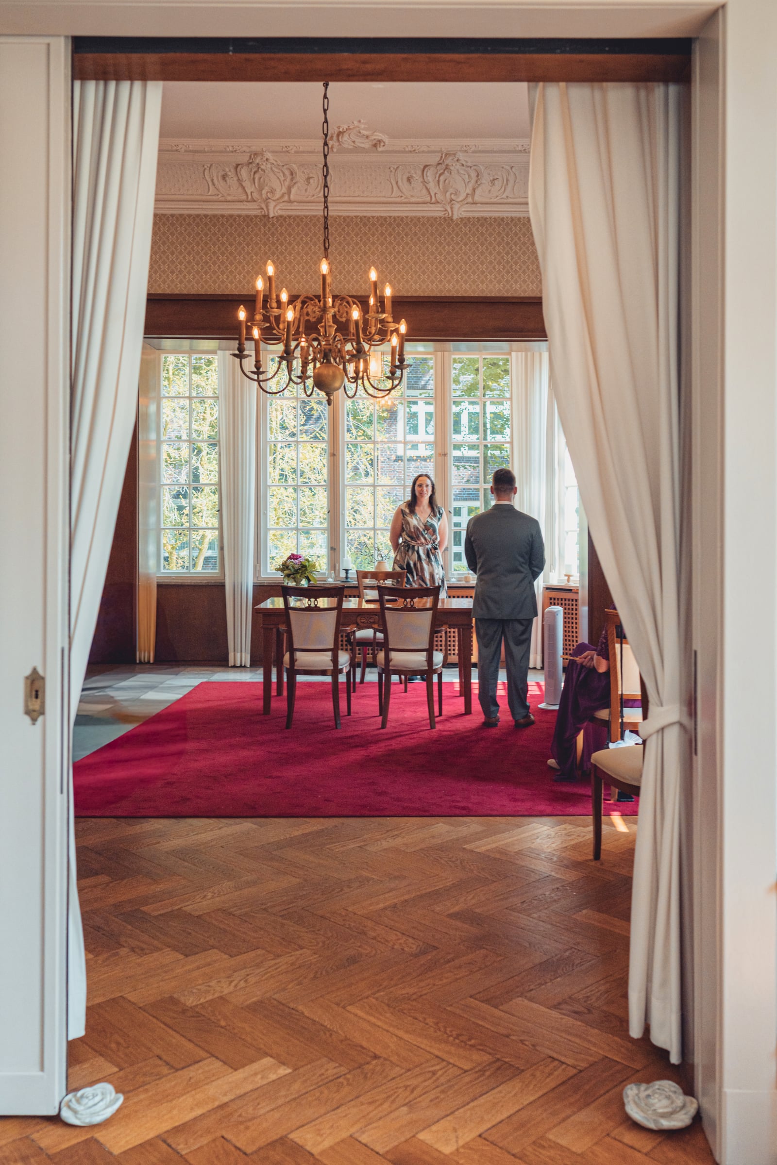 Standesamtliche Trauung in der Weißen Villa Elmshorn